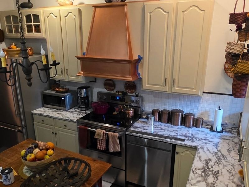 Completed painting project by Philip Snyder Restoration