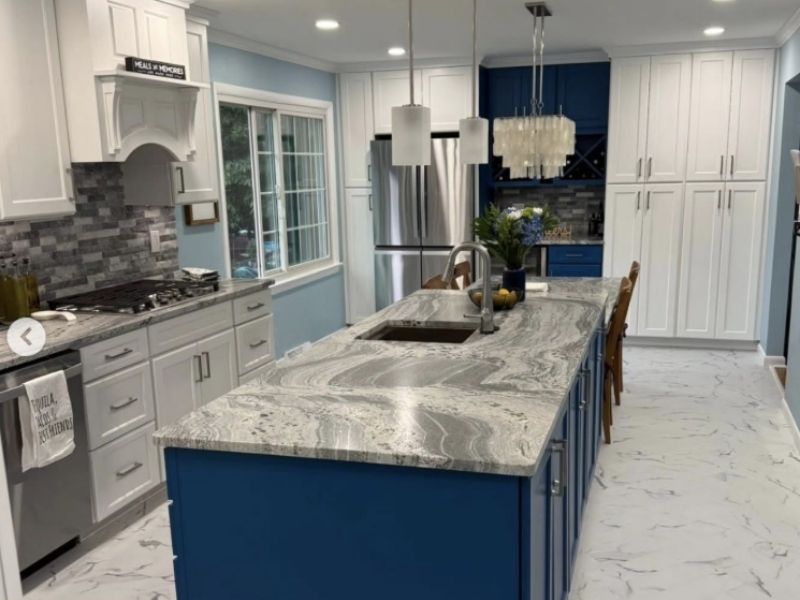 Completed painting project by Philip Snyder Restoration