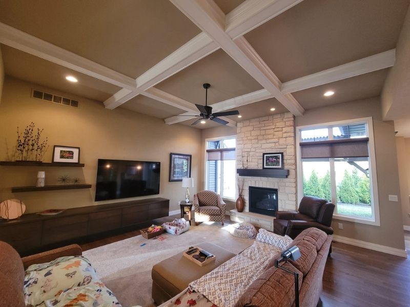 Completed painting project by Reed Finishing