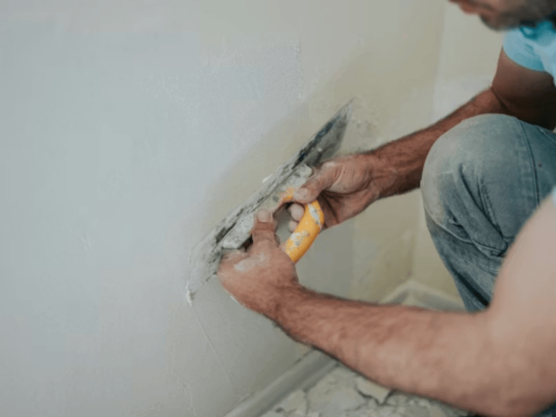 Drywall repair - holes, cracks, and damage fixed