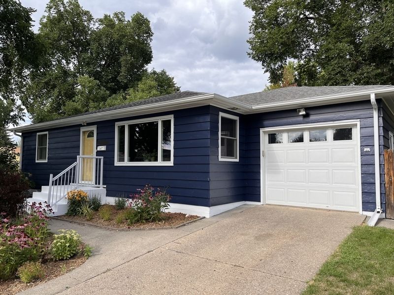 House exterior painting - siding, trim, and shutters